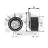 GATES T43089 Tensioner Pulley, timing belt