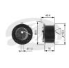 GATES T43091 Tensioner Pulley, timing belt