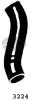 GATES 3224 Radiator Hose