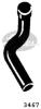 GATES 3467 Radiator Hose