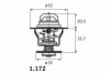 BEHR THERMOT-TRONIK 1.172.88.350 (117288350) Thermostat, coolant
