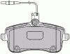 FERODO FSL1725 Brake Pad Set, disc brake