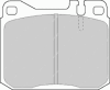 FERODO FSL243 Brake Pad Set, disc brake