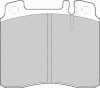 FERODO FDB800 Brake Pad Set, disc brake