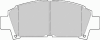 FERODO FSL928 Brake Pad Set, disc brake