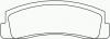 BREMBO P41002 Brake Pad Set, disc brake