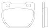 BREMBO P44006 Brake Pad Set, disc brake