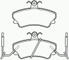 MINTEX MDB1631 Brake Pad Set, disc brake