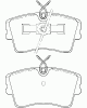 MINTEX MDB1412 Brake Pad Set, disc brake