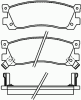 MINTEX MDB1438 Brake Pad Set, disc brake