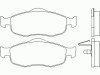 MINTEX MDB1620 Brake Pad Set, disc brake