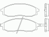 MINTEX MDB2180 Brake Pad Set, disc brake
