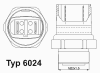 WAHLER 6024.95D (602495D) Temperature Switch, radiator fan