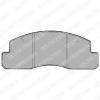DELPHI LP1399 Brake Pad Set, disc brake