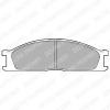 DELPHI LP726 Brake Pad Set, disc brake