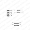 DELPHI LY1258 Accessory Kit, parking brake shoes