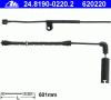 ATE 24.8190-0220.2 (24819002202) Warning Contact, brake pad wear