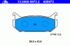 ATE 13.0460-5973.2 (13046059732) Brake Pad Set, disc brake