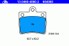 ATE 13.0460-4060.2 (13046040602) Brake Pad Set, disc brake