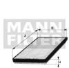MANN-FILTER CU4150 Filter, interior air