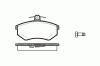 ROADHOUSE 2134.20 (213420) Brake Pad Set, disc brake