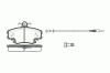 ROADHOUSE 2141.30 (214130) Brake Pad Set, disc brake