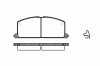 ROADHOUSE 2167.04 (216704) Brake Pad Set, disc brake