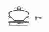 ROADHOUSE 2264.00 (226400) Brake Pad Set, disc brake