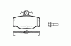 ROADHOUSE 2343.00 (234300) Brake Pad Set, disc brake