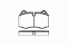 ROADHOUSE 2441.00 (244100) Brake Pad Set, disc brake