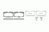ROADHOUSE 2599.12 (259912) Brake Pad Set, disc brake