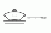 ROADHOUSE 2602.02 (260202) Brake Pad Set, disc brake