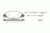ROADHOUSE 2827.04 (282704) Brake Pad Set, disc brake