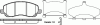 ROADHOUSE 2804.31 (280431) Brake Pad Set, disc brake