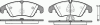 ROADHOUSE 21304.10 (2130410) Brake Pad Set, disc brake