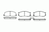 REMSA 0187.02 (018702) Brake Pad Set, disc brake