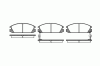 REMSA 0228.02 (022802) Brake Pad Set, disc brake