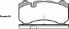 REMSA 1279.00 (127900) Brake Pad Set, disc brake