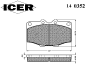ICER 140352 Brake Pad Set, disc brake
