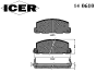ICER 140610 Brake Pad Set, disc brake
