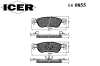 ICER 140855 Brake Pad Set, disc brake