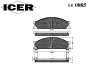 ICER 140885 Brake Pad Set, disc brake