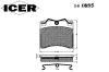 ICER 140895 Brake Pad Set, disc brake