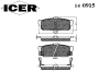 ICER 140915 Brake Pad Set, disc brake