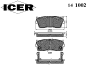 ICER 141002 Brake Pad Set, disc brake