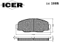 ICER 141008 Brake Pad Set, disc brake