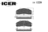 ICER 141228 Brake Pad Set, disc brake