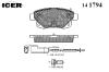 ICER 141794 Brake Pad Set, disc brake