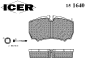 ICER 151640 Brake Pad Set, disc brake