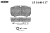 ICER 151640-117 (151640117) Brake Pad Set, disc brake
